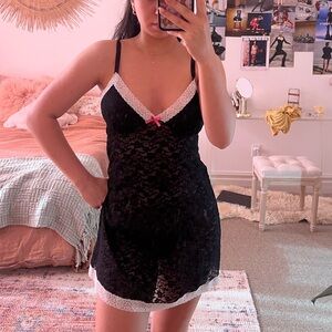 la senza mini lace dress